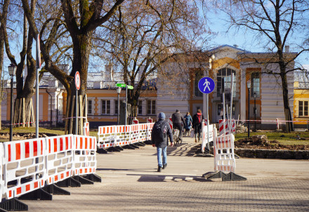 Aktuālās izmaiņas Cēsu Stacijas laukumā