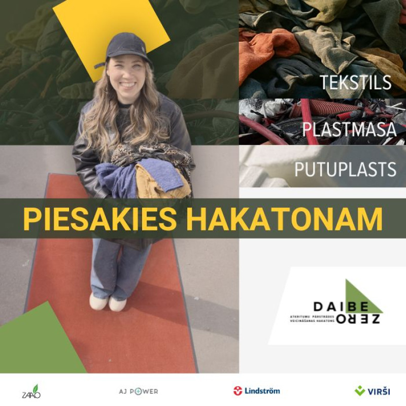 ZAAO aicina uz ideju hakatonu "DaibeZero ‘25" – meklēsim risinājumus atkritumu pārstrādei!