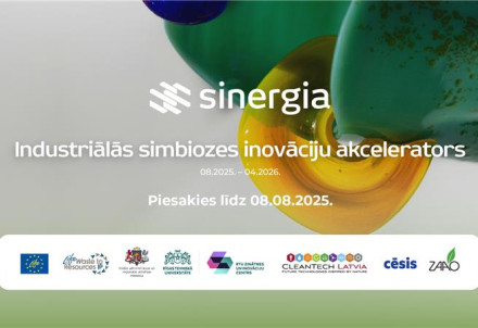 Piesakies programmai "SINERGIA: industriālās simbiozes inovāciju akcelerators"