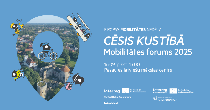Cēsīs pirmo reizi notiks mobilitātes forums