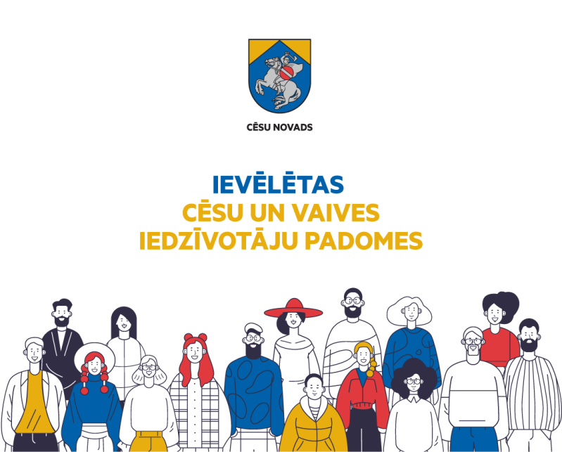 Ievēlētas iedzīvotāju padomes Cēsīs un Vaives pagastā