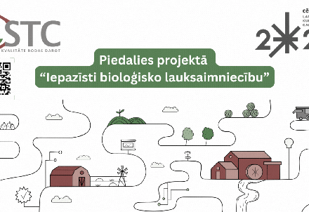 Aicina iepazīt bioloģisko lauksaimniecību