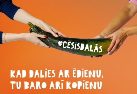 Cēsu novads uzsāk iniciatīvu pret pārtikas izšķērdēšanu un aicina: nemet ārā – dalies!