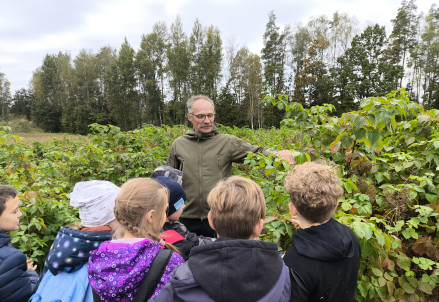 Sākumskolas skolēni izzina Bioreģionu