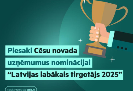 Piesaki kandidātus titulam "Latvijas labākais tirgotājs 2025"