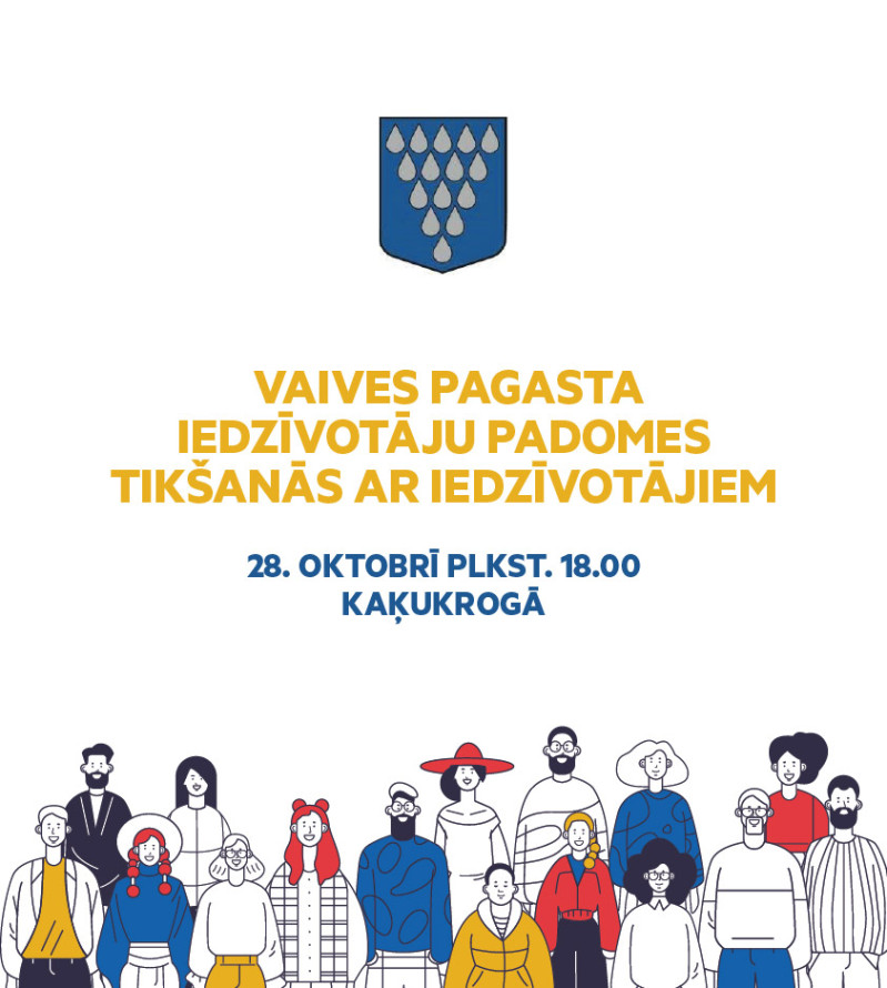 Vaives pagasta iedzīvotāju padome aicina iedzīvotājus uz tikšanos