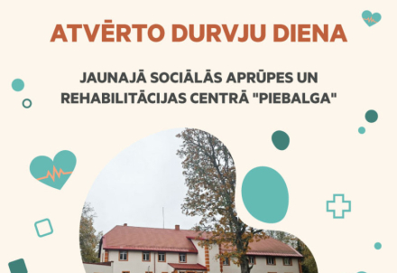 Ieskaties jaunajā sociālās aprūpes un rehabilitācijas centrā "Piebalga"