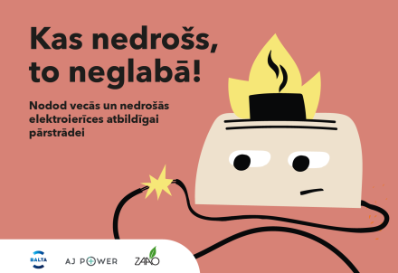Kas nedrošs – to neglabā! Aicina nodot nedrošās elektroierīces