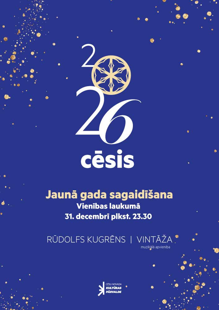 Jaunā gada sagaidīšana Cēsīs