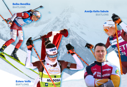 Sportisti gatavi ziemas olimpiskajām spēlēm – aicinām sekot līdzi mūsējo startiem!