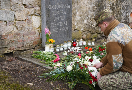 Komunistiskā genocīda upuru piemiņas diena Cēsīs