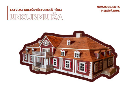 Aicinām pieteikties Ungurmuižas kompleksa nomas tiesību izsolei