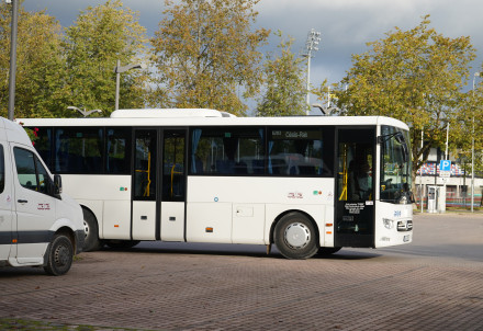 Pārcelta pieturas "CATA" atrašanās vieta