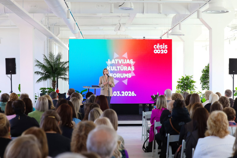 Latvijas kultūras forums Cēsīs pulcē nozares līderus; pasniegtas Cēsu novada Gada balvas kultūrā