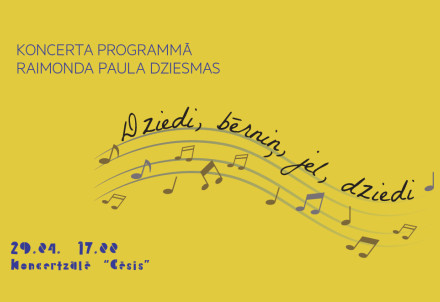 Cēsu novada skolas vienosies koncertā par godu Raimondam Paulam