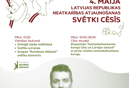 Neatkarības atjaunošanas dienas svētki Cēsīs