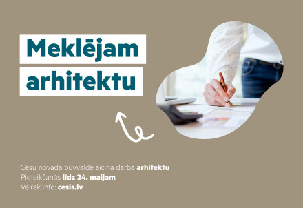 Aicinām darbā arhitektu