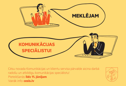 Aicinām darbā komunikācijas speciālistu