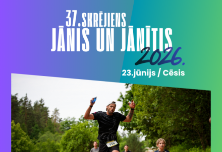 Piesakies "Jānis un Jānītis" 37. skrējienam