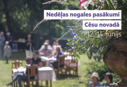Nedēļas nogales pasākumi Cēsu novadā 12.06. – 14.06.