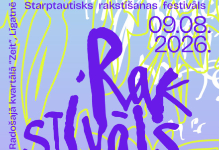 Festivāls "Rakstivāls" jau trešo gadu aicina atklāt rakstīšanu bez robežām
