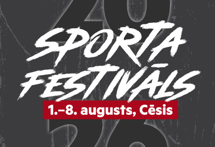 Cēsu Sporta festivāls piedāvās aizraujošu sporta aktivitāšu programmu