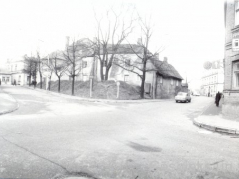 Skats uz Bergmaņa mājas vietu ap 1978. gadu; CMzp 40773